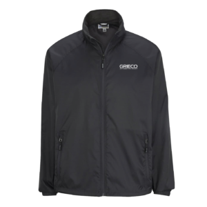 Rain Jacket with Hood - Black