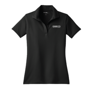 Women's Short Sleeve Polo - Black