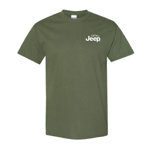 Heavy Cotton Jeep Tee - Military Green